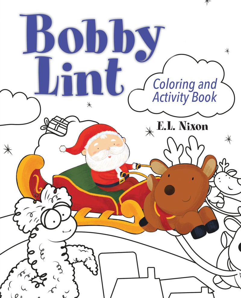 Bobby Lint Coloring and Activity Book — cover