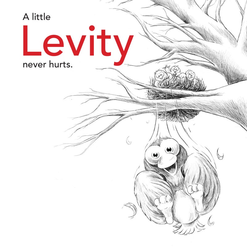 A Little Levity Never Hurts — cover