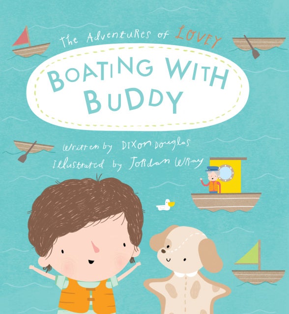 Boating with Buddy-2nd in the Adventures of Lovey series — cover